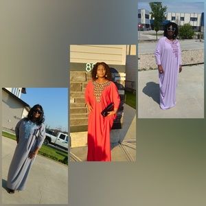 Embroidered & Bling Kaftan